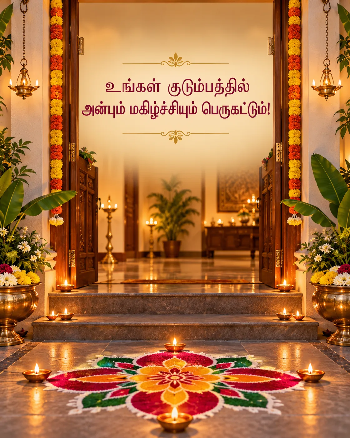 தமிழில் தீபாவளி வாழ்த்துப் படம்
