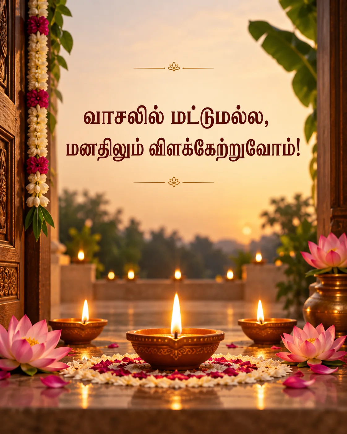 தமிழில் தீபாவளி வாழ்த்துப் படம்