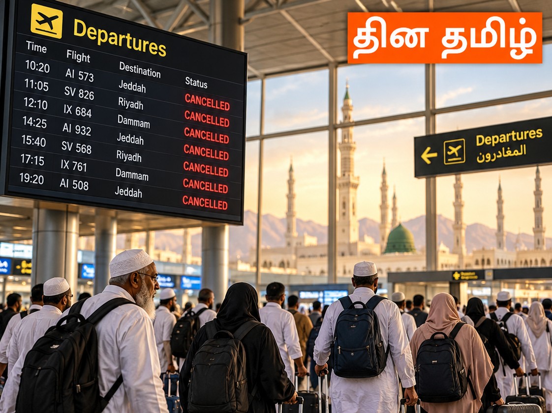 சவுதி பயணிகளை மீட்க நடவடிக்கை கோரிய ஒவைசி — வழங்கப்பட்ட விளக்கப்படம்; சம்பவப் புகைப்படம் அல்ல