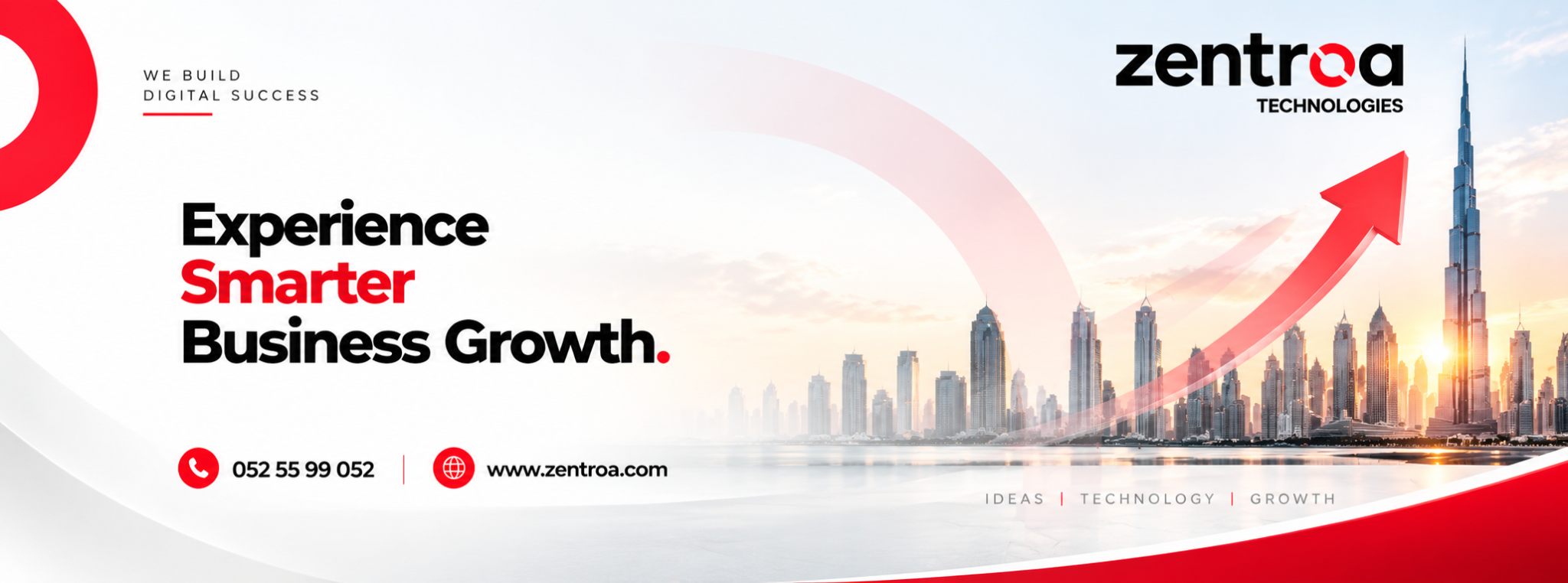 Zentroa Technologies — Experience Smarter Business Growth. 052 55 99 052. www.zentroa.com.